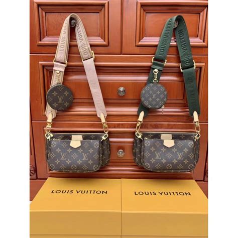 louis vuitton 3 piece bag|authentic Louis Vuitton multi pochette.